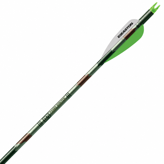 Easton XX75 Camo Hunter Arrows with 4" Vanes, 6pk.