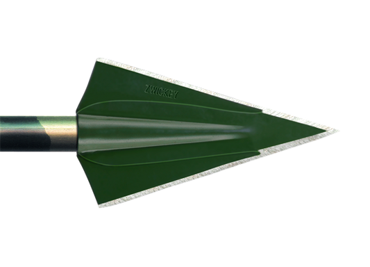 Zwickey Archery Delta Taper Hole Broadheads, 3/pk-Archery- Hunting, Target, Traditional-Jeff’s Specialty Sports