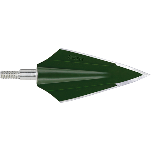 Zwickey Eskilite 2-blade screw-in broadhead, 135 grains, with exposed threaded adapter