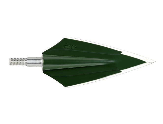 Zwickey Archery Eskimo Screw-On Broadheads, 3pk-Archery- Hunting, Target, Traditional-Jeff’s Specialty Sports