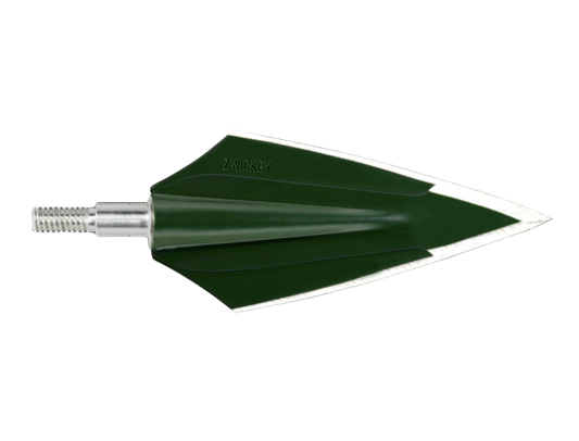 Zwickey Archery Eskimo Screw-On Broadheads, 3pk-Archery- Hunting, Target, Traditional-Jeff’s Specialty Sports