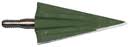 Zwickey No Mercy Screw-On Broadheads, 3pk-Archery- Hunting, Target, Traditional-Jeff’s Specialty Sports