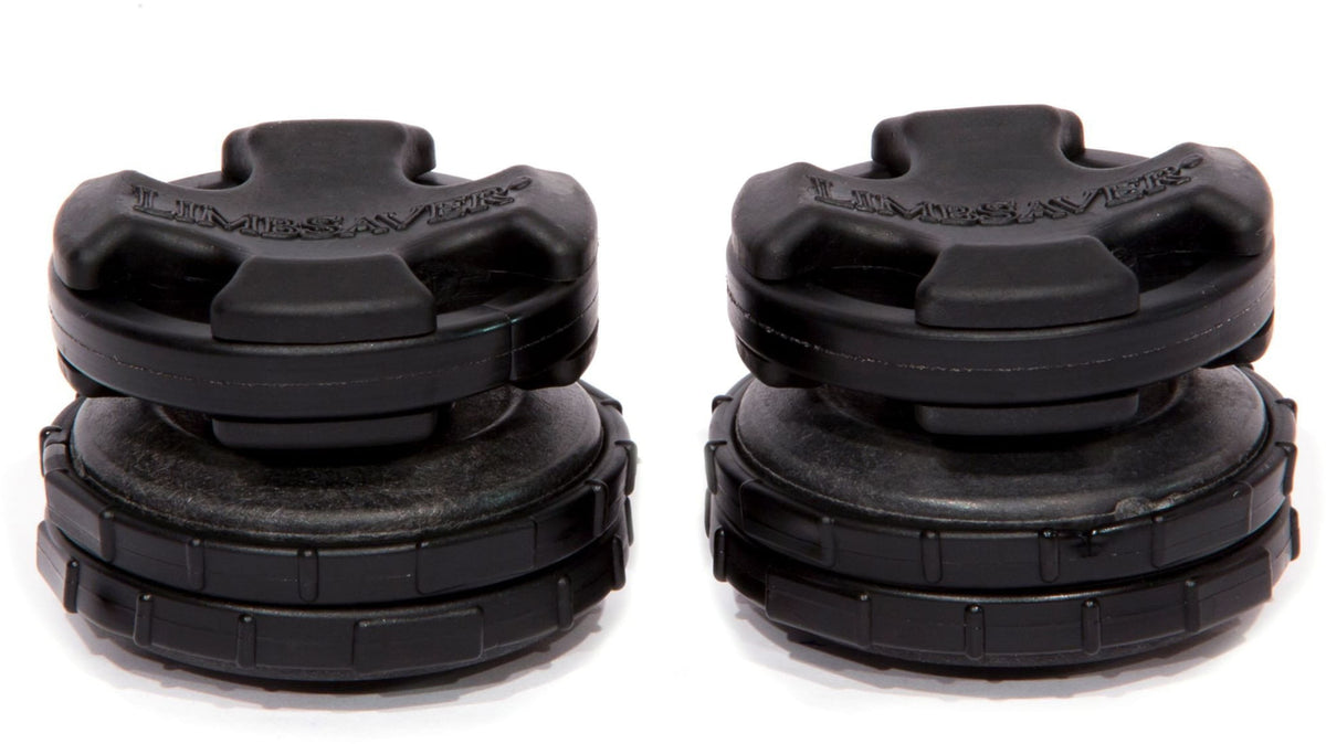 LimbSaver Broadband Split Limb Dampeners — Black w/Black Rings