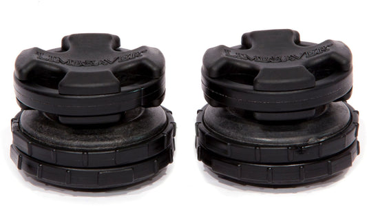 LimbSaver Broadband Split Limb Dampeners — Black w/Black Rings