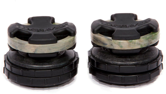 LimbSaver Broadband Split Limb Dampeners — Black w/Camo Rings (+ $4.00)