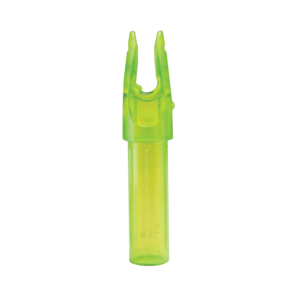 Carbon Express Launchpad Precision Arrow Nocks - .244 Clear Green