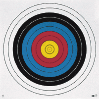 Saunders Archery Tag Stock Target Faces-Archery- Hunting, Target, Traditional-Jeff’s Specialty Sports