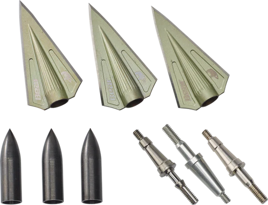 Bear Archery Razorhead Double Bevel Broadheads