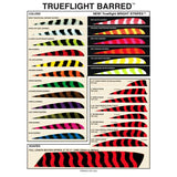 Trueflight "Barred" Feathers 50/pk.