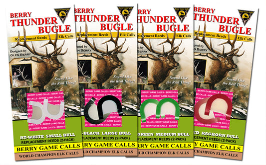 Berry Thunder Bugle Replacement Reeds-Archery- Hunting, Target, Traditional-Jeff’s Specialty Sports