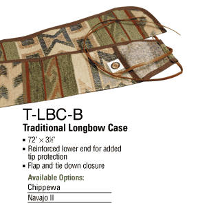 Neet T-LBC-B Traditional Longbow Case-Archery- Hunting, Target, Traditional-Jeff’s Specialty Sports