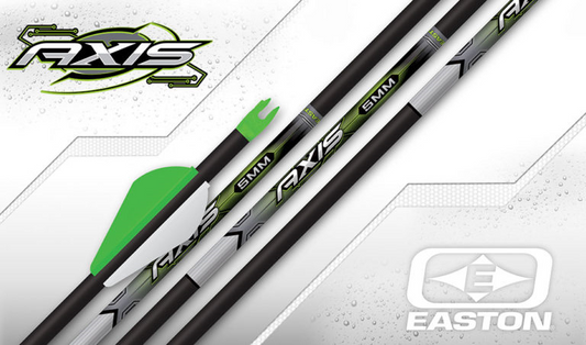 Easton Axis 5mm Arrows with Blazer Vanes, 6pk-Archery- Hunting, Target, Traditional-Jeff’s Specialty Sports